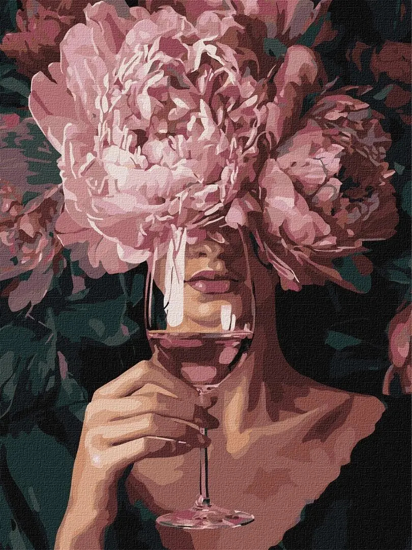 Malowanie po numerach - Aromat pokusy 30x40cm - Zabawki