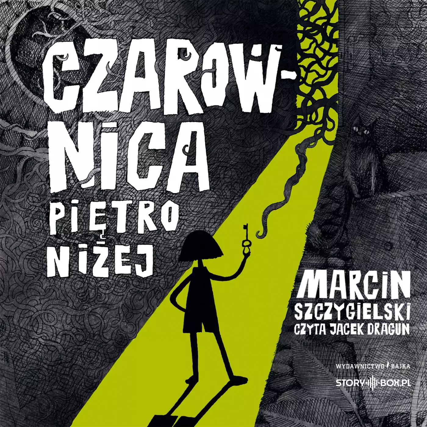 CD MP3 Czarownica piętro niżej - Audiobooki