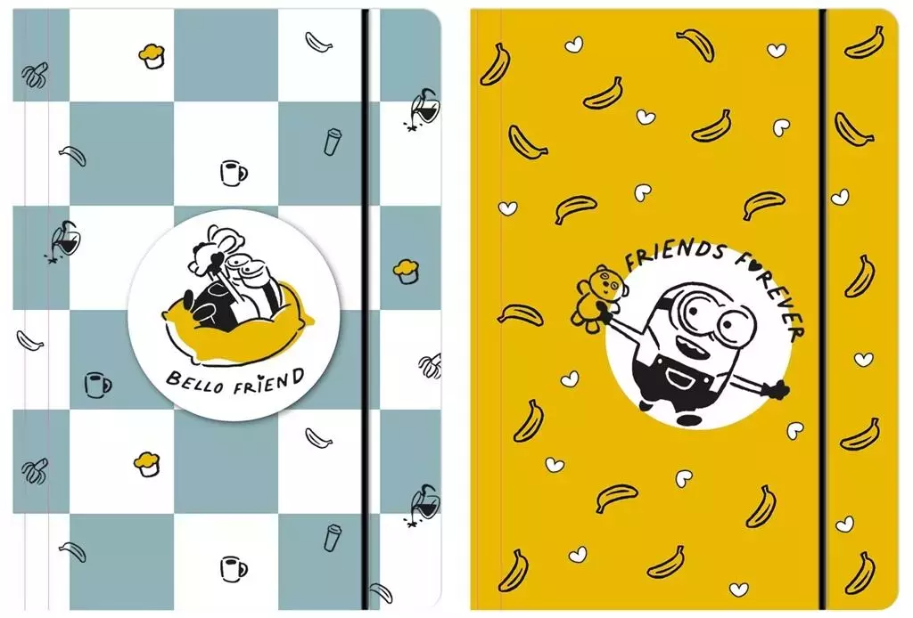 Teczka z gumką A4 Minionki - Papiernicze i szkolne