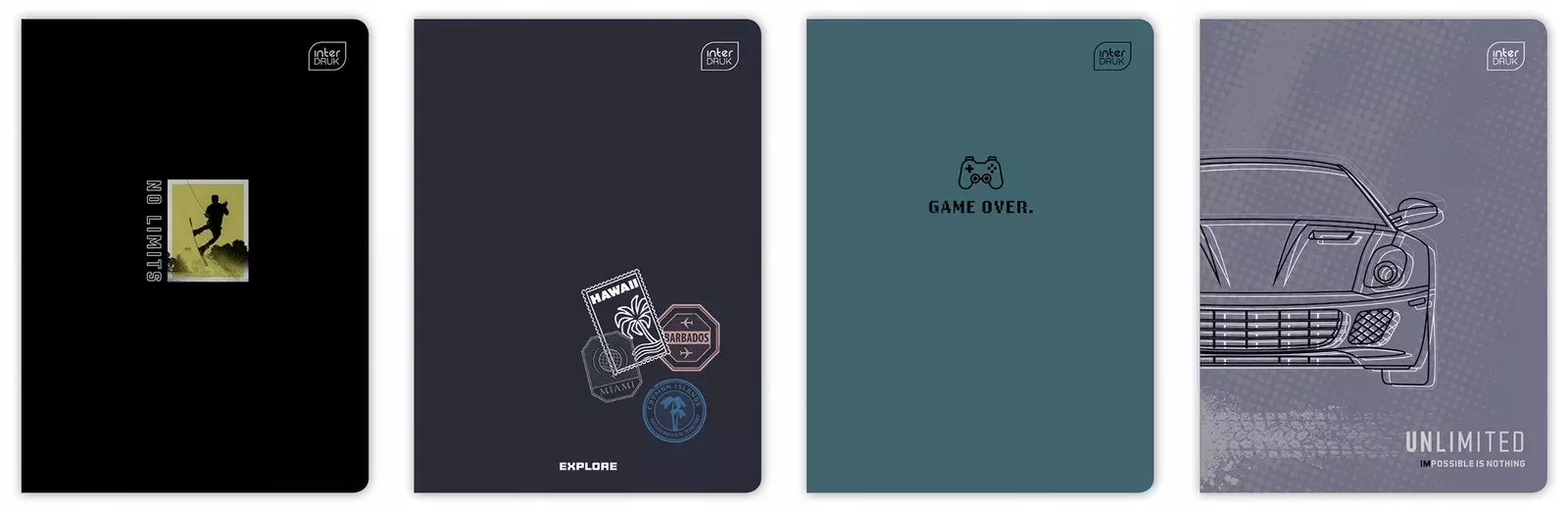 Zeszyt w linię A5 Interdruk 60 kartek - Papiernicze i szkolne