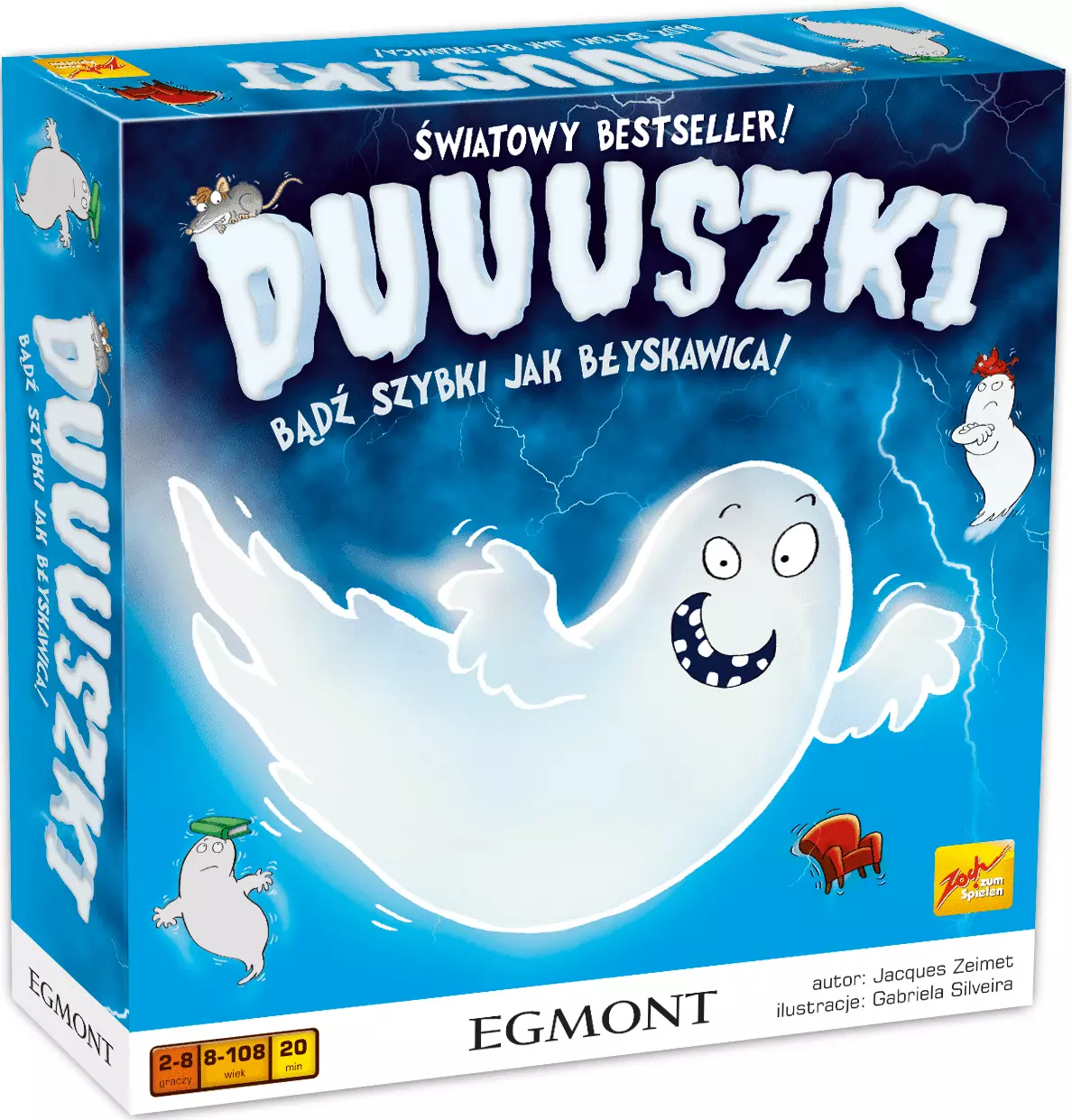 Dynamiczna gra dla dzieci na refleks - Duuuszki Bądź szybki jak błyskawica!