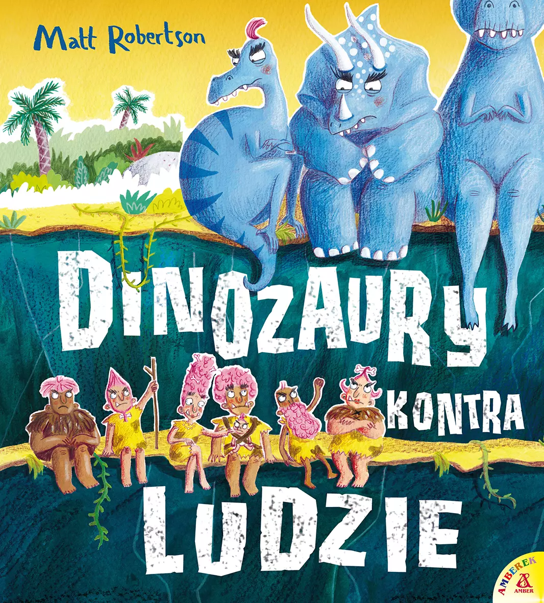 Amberek. Dinozaury kontra ludzie - Książki