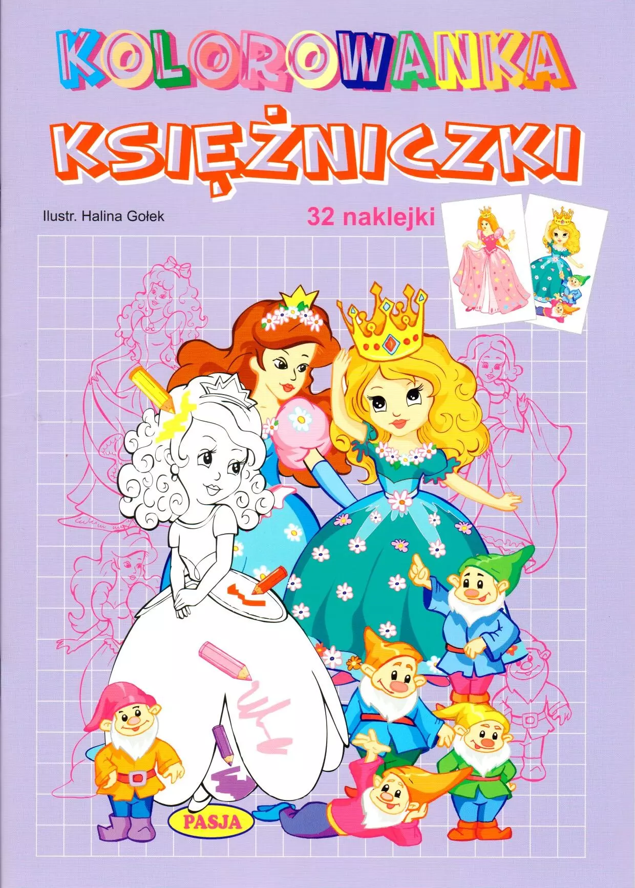 Kolorowanka. Księżniczki - Książki