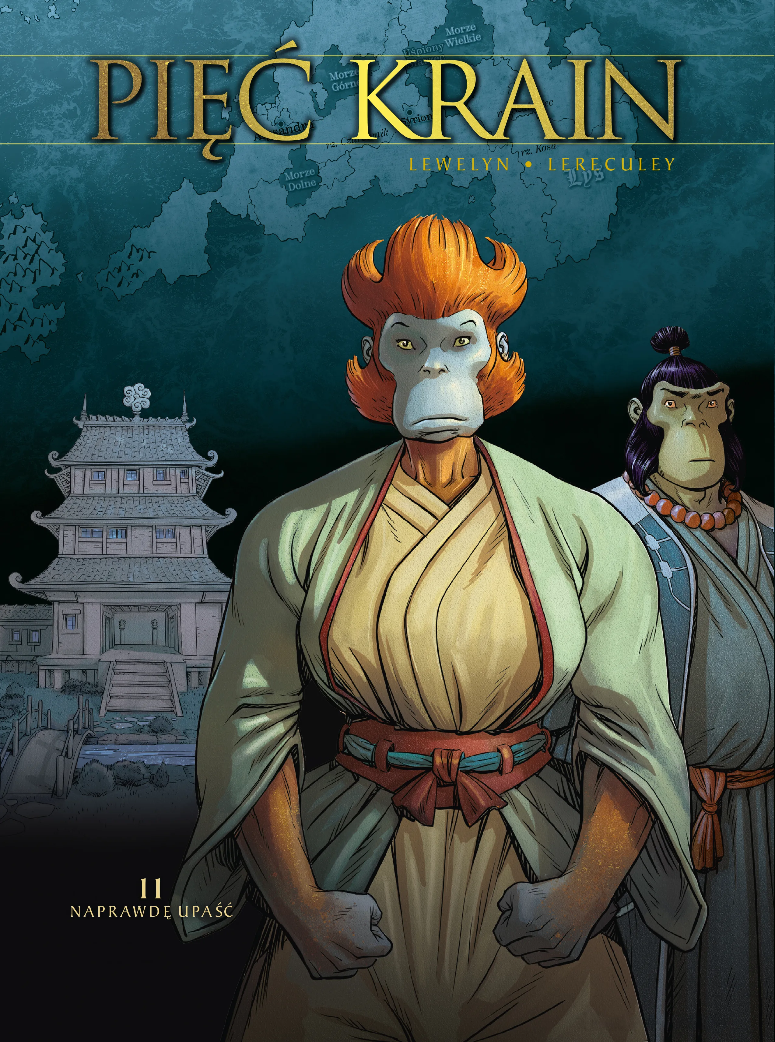 Pięć Krain. Tom 11. Naprawdę upaść - Książki