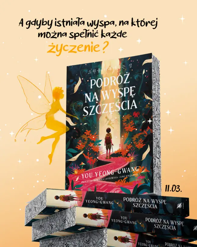 Podróż na wyspę szczęścia (ilustrowane krawędzie biało-czarne) - Książki