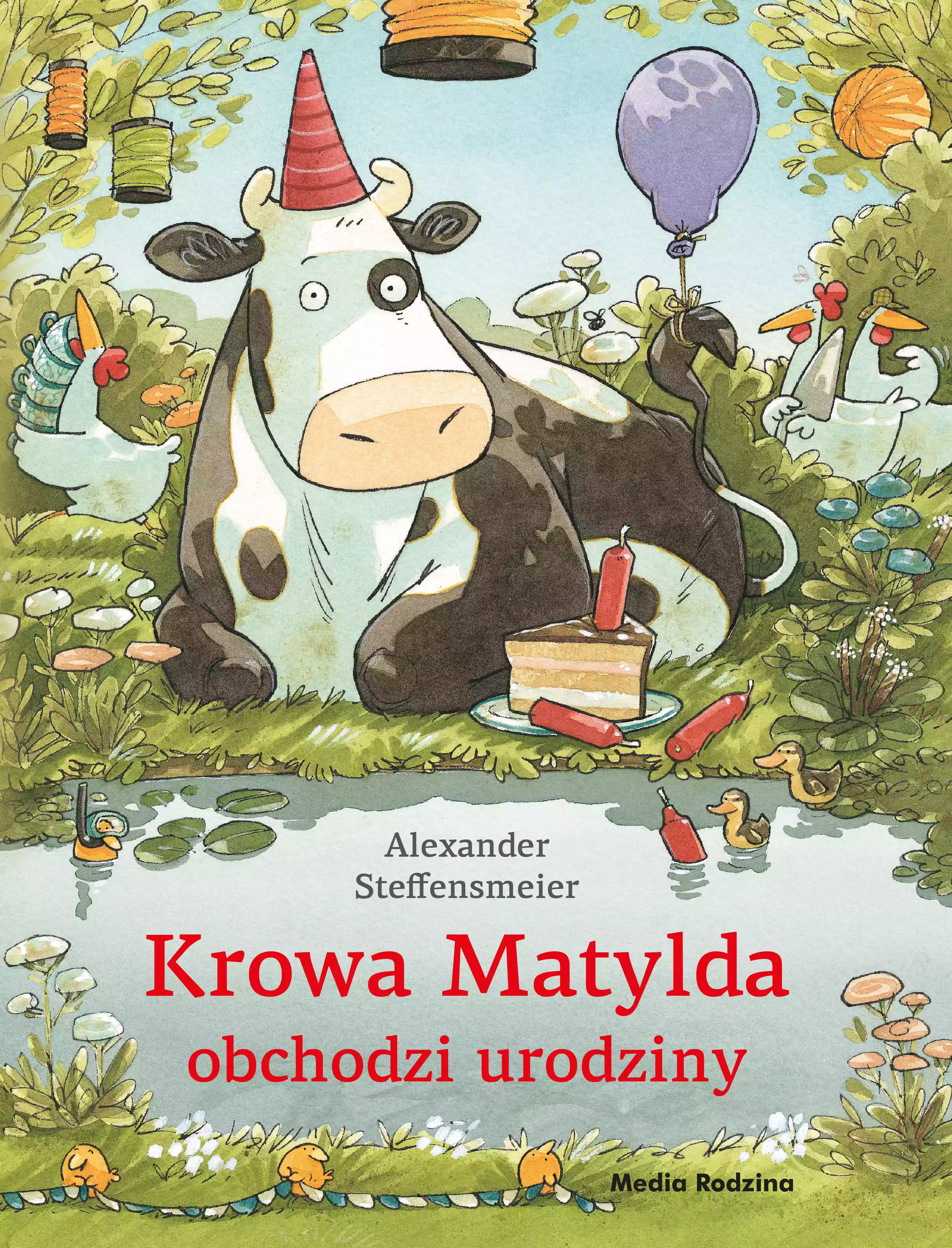 Krowa Matylda obchodzi urodziny - Książki