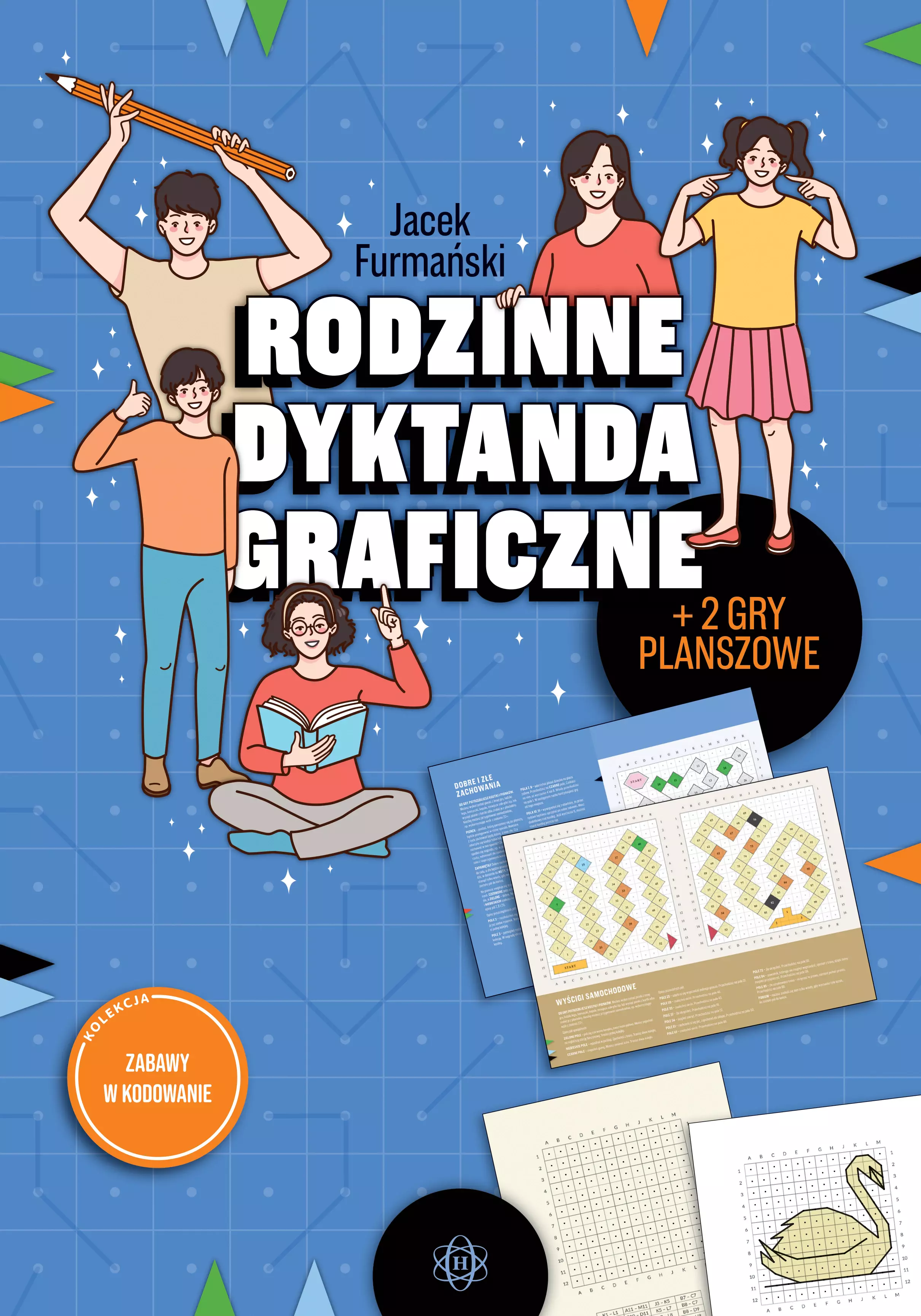 Rodzinne dyktanda graficzne - Książki