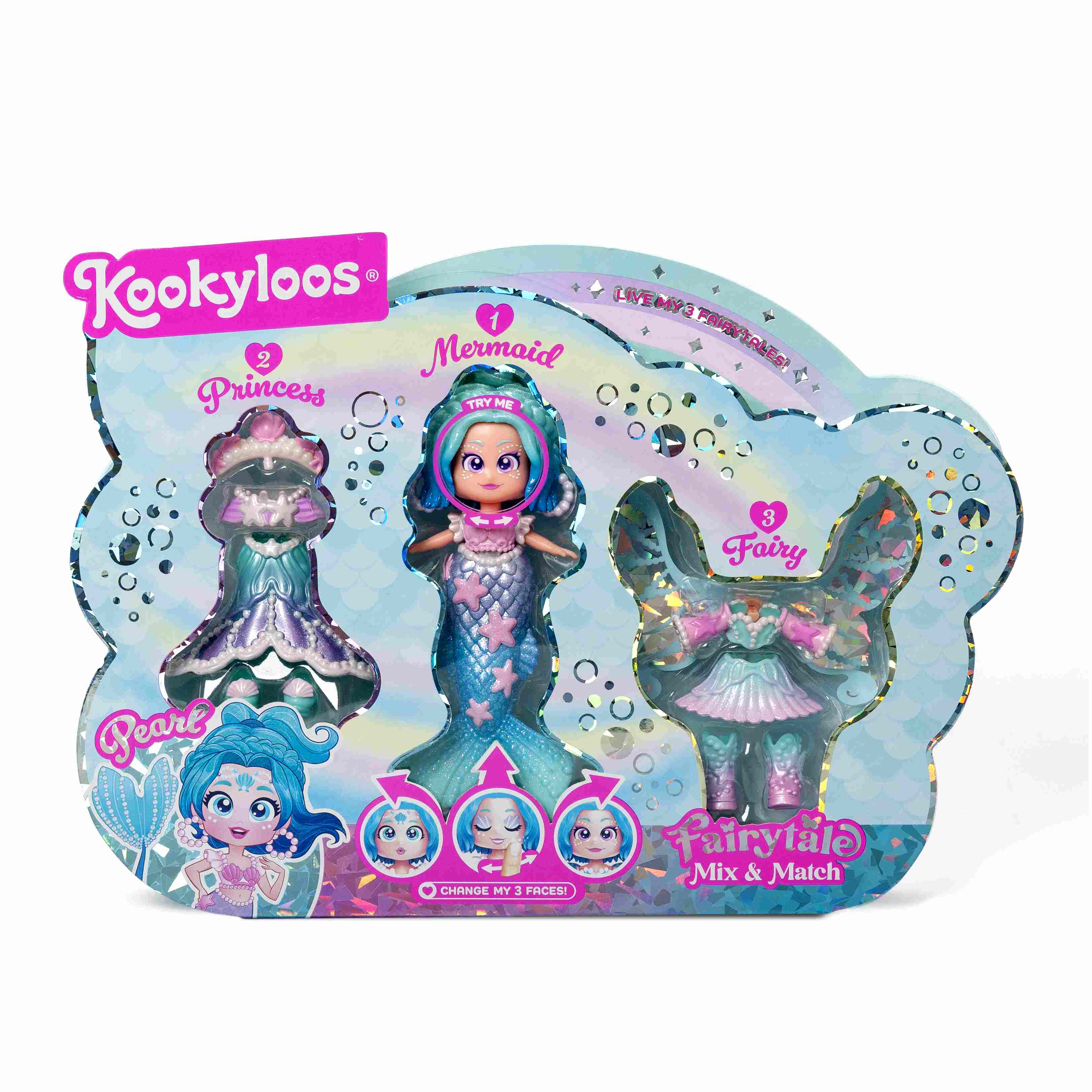 Kookyloos Fairytale Mix and Match Pearl - Zabawki
