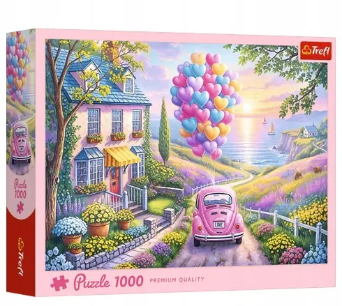 Puzzle 1000 Romantyczna przejażdżka - Puzzle