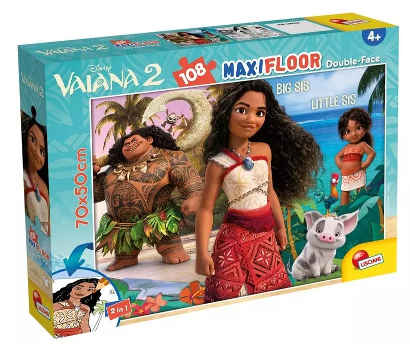 Puzzle Maxifloor 108 Vaiana 2