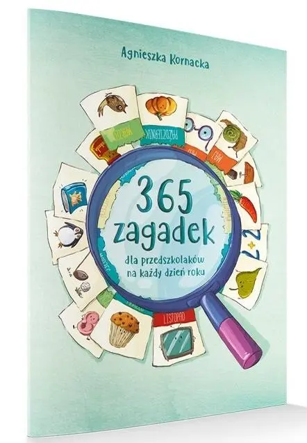 365 zagadek dla przedszkolaków na każdy dzień roku - Książki