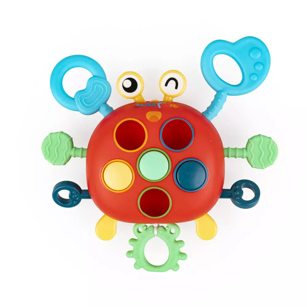 TULI FUN KRAB SENSORYCZNE NIESPODZIANKI - Zabawki