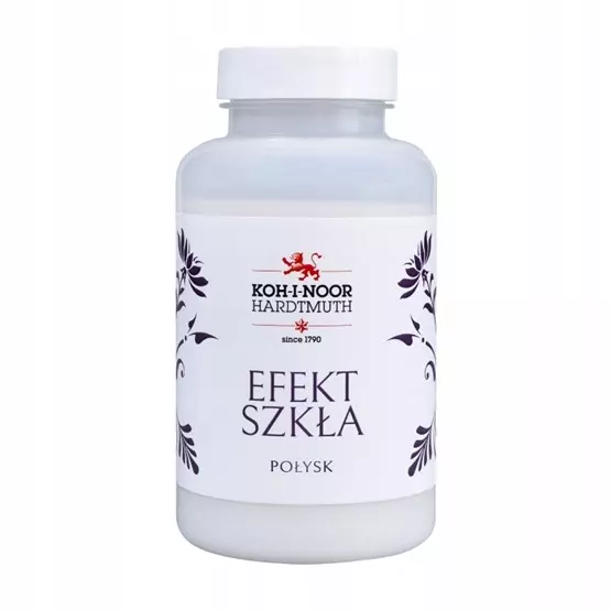 Lakier do decoupage efekt szkła połysk 200ml - Papiernicze i szkolne