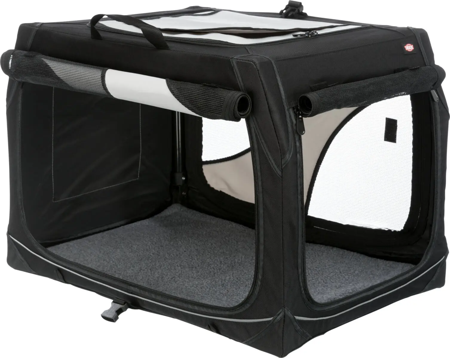 Box transportowy Vario 20, S: 61 × 43 × 46 cm, nylon, czarno-szary - Elektronika i akcesoria