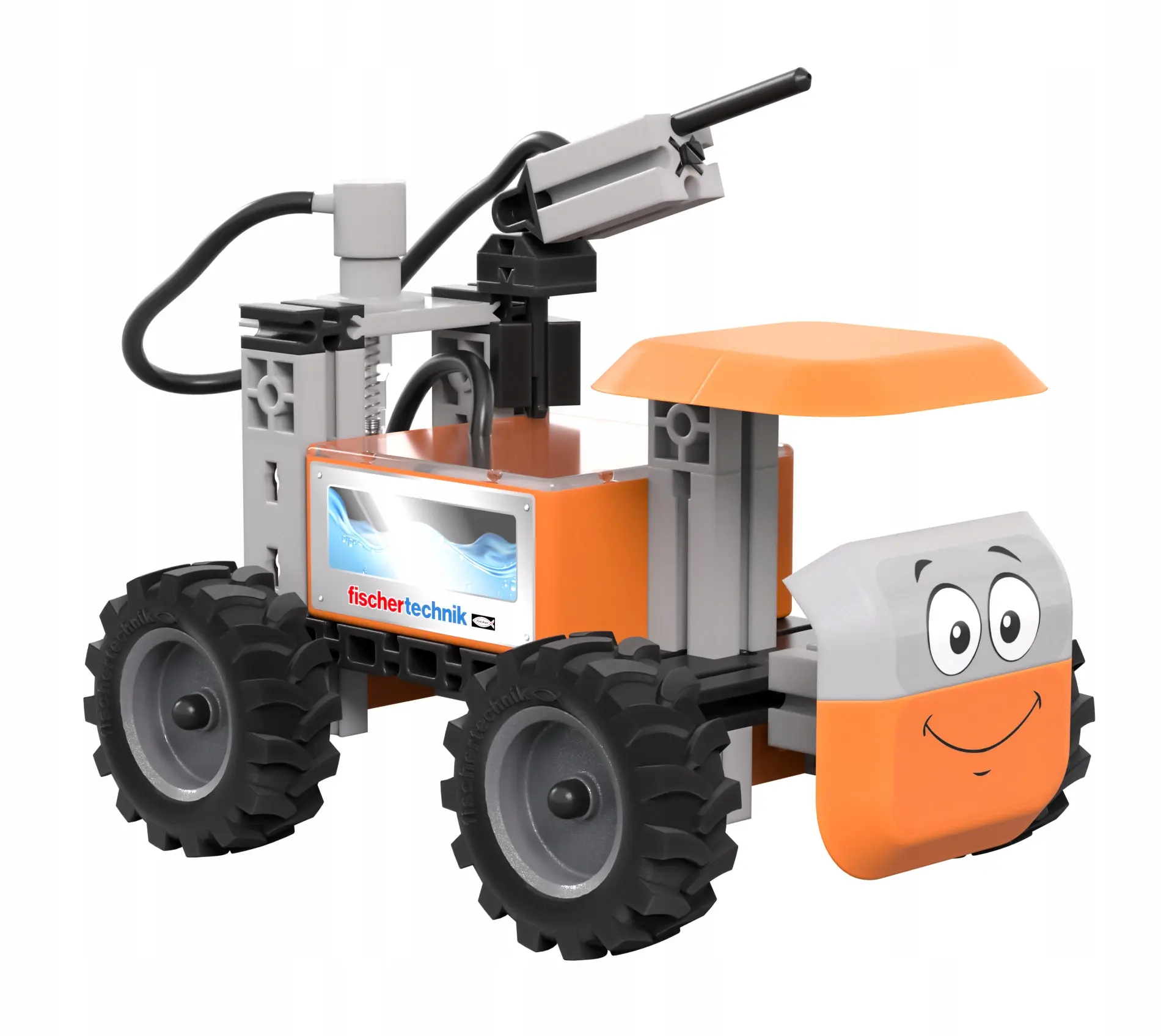 Klocki konstrukcyjne dla dzieci Junior Pro fischertechnik zbuduj 7 pojazdów - Zabawki