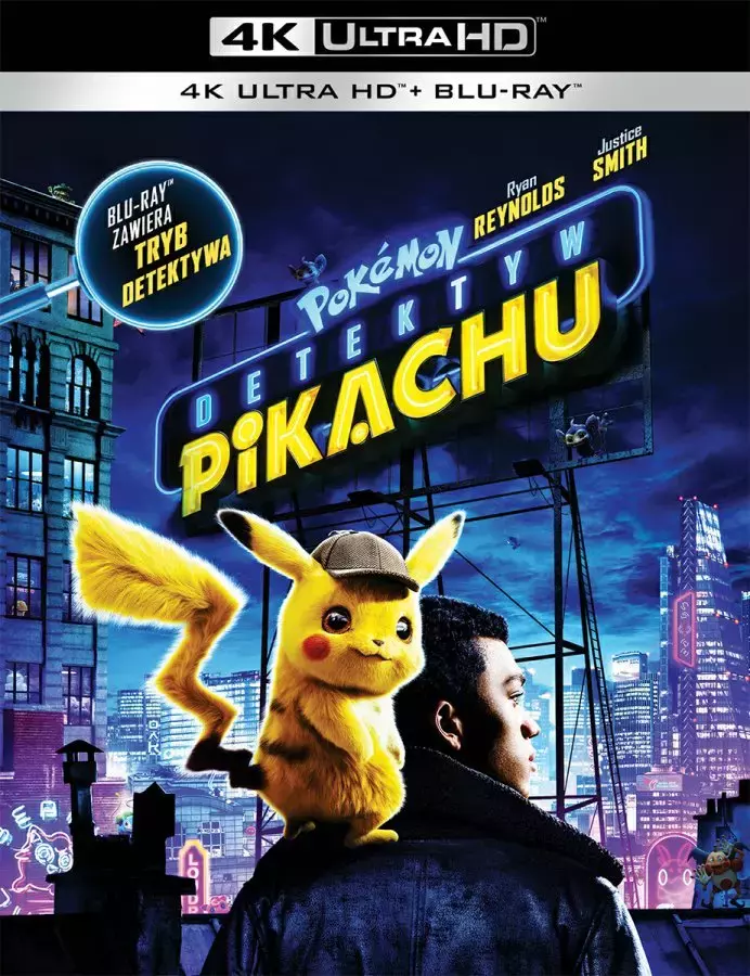 Pokemon Detektyw Pikachu, 4K + 2 Blu-ray - Filmy