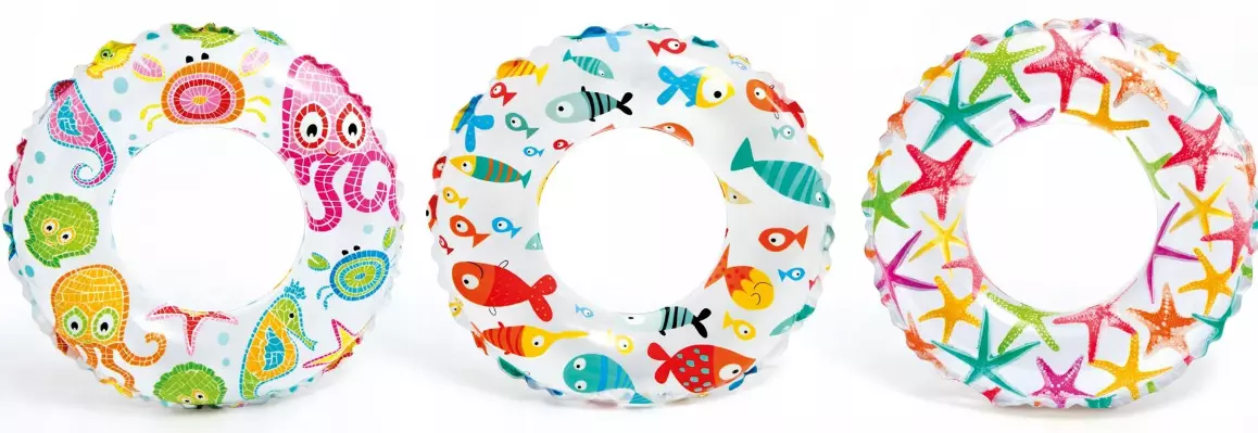 Koło do pływania, mix wzorów - Zabawki