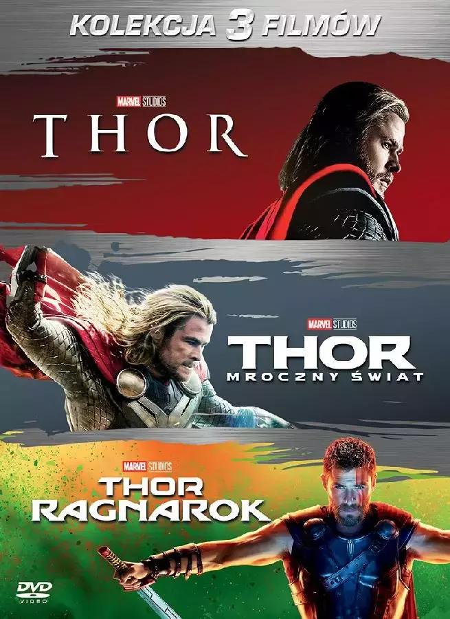 Thor. Trylogia, 3 DVD - Filmy