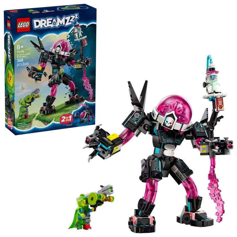 LEGO DREAMZzz™ Mateo kontra mech Cybermózgowca 71495 - Zabawki
