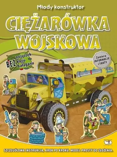 Ciężarówka wojskowa Młody konstruktor - Książki
