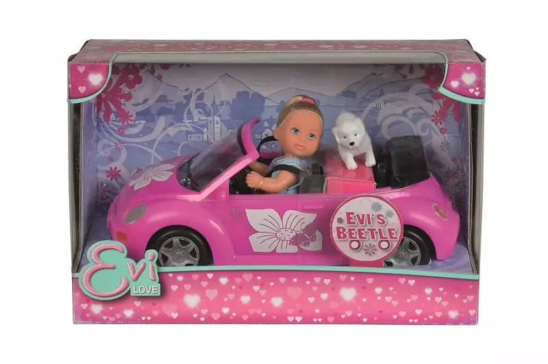 Evi. Lalka w kabriolecie