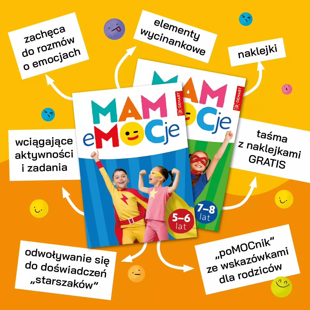 MAM eMOCje. Wiek 7-8 lat - Książki