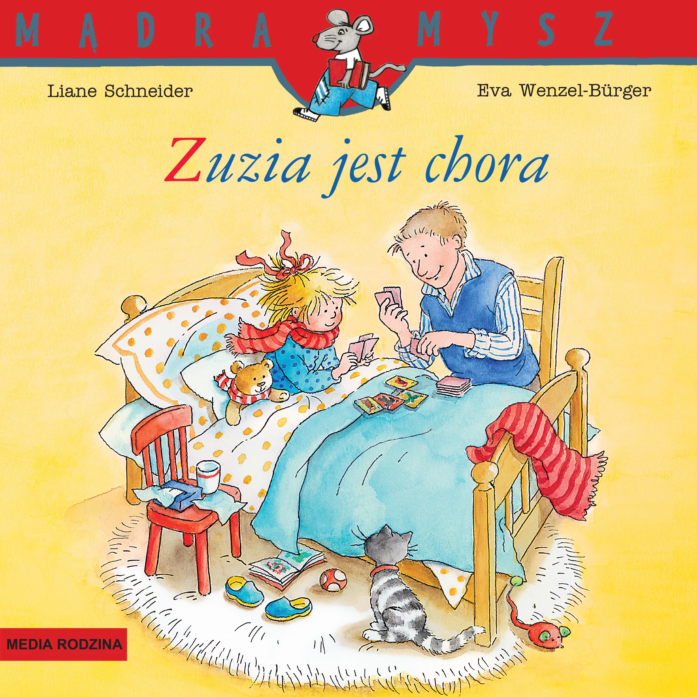 Mądra mysz. Zuzia jest chora - Książki