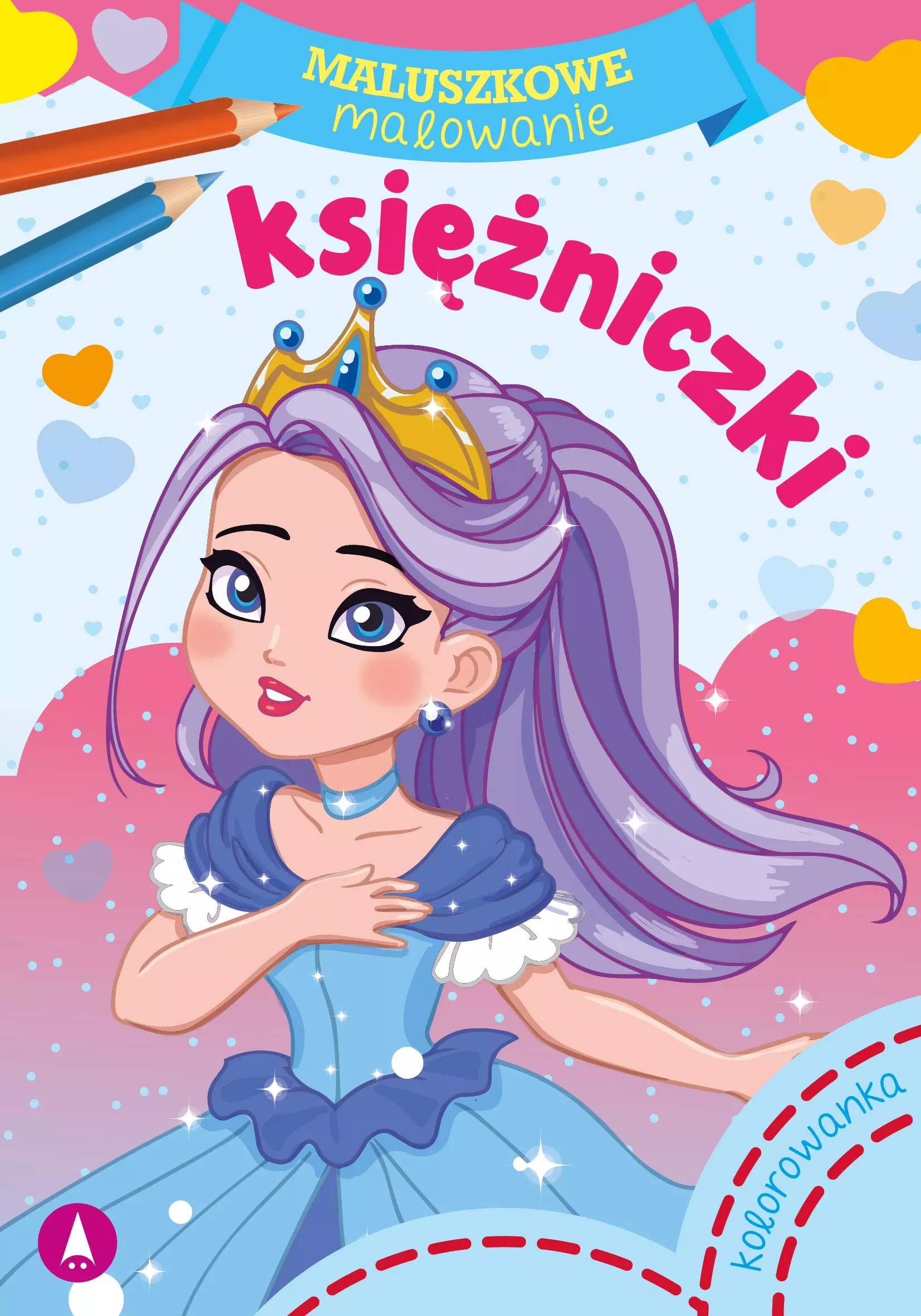 Księżniczki. Maluszkowe malowanie - Książki