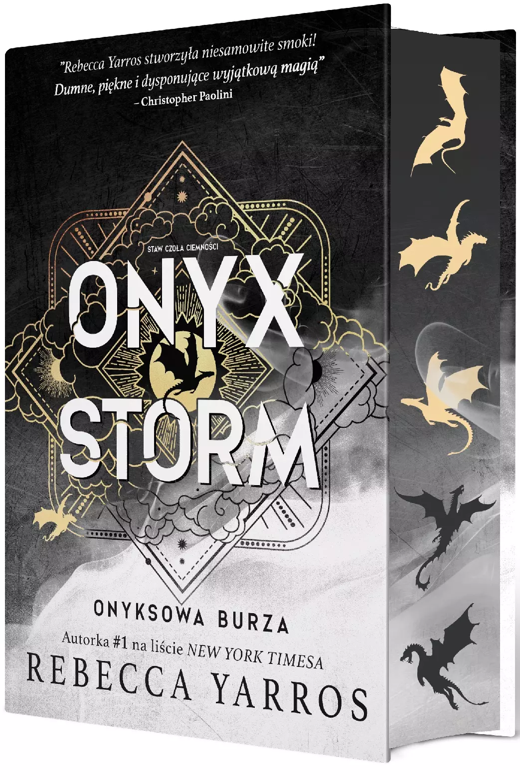 Onyx Storm. Onyksowa burza (barwione brzegi)