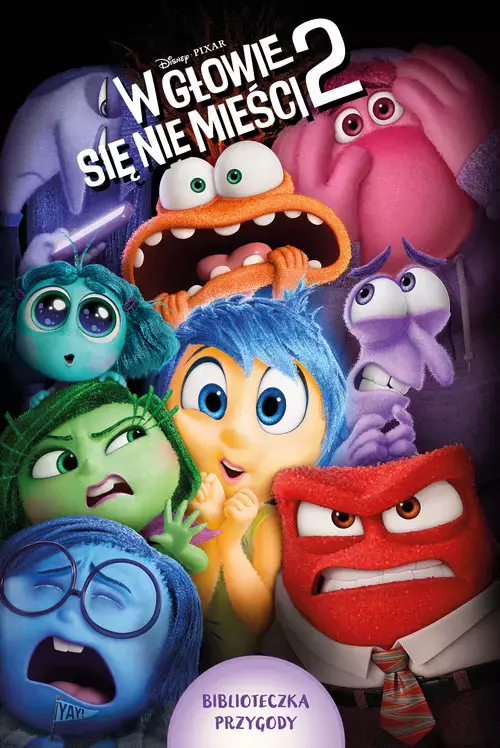 W głowie się nie mieści 2. Biblioteczka przygody. Disney Pixar - Książki