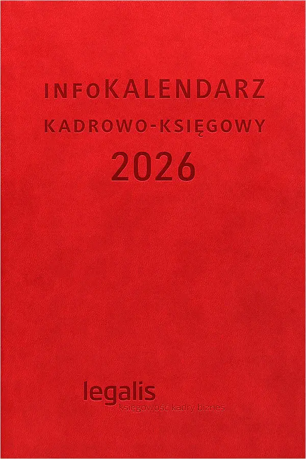 InfoKALENDARZ kadrowo-księgowy 2026 - Książki