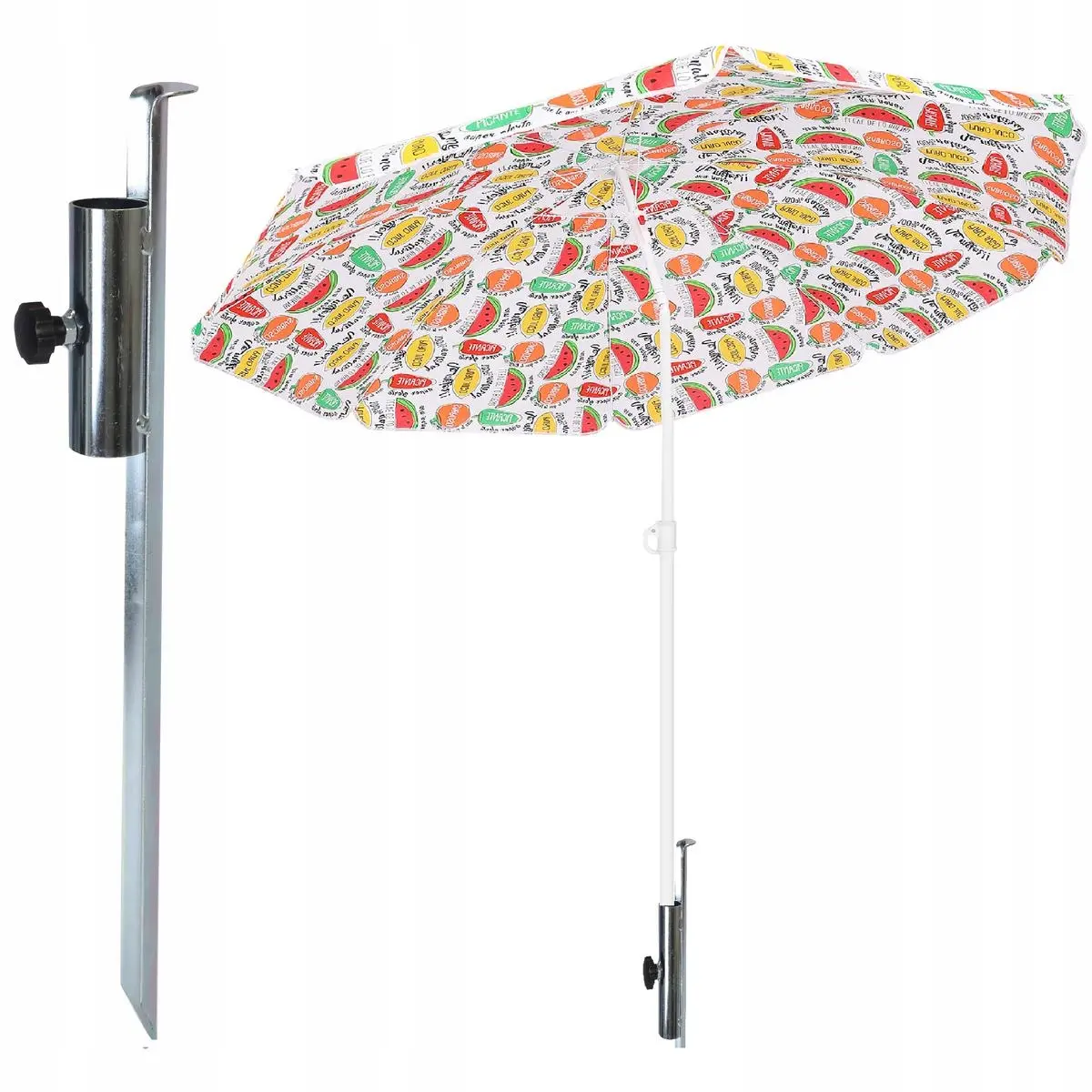Baza Mocowanie do Parasola Plażowego Metalowa 1064079 - Elektronika i akcesoria