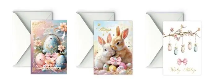 Karnet B6 Wielkanoc MIX - Papiernicze i szkolne