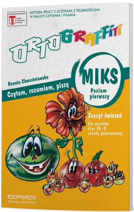 Ortograffiti. Czytam, rozumiem, piszę. Miks. Klasa 4-5. Zeszyt ćwiczeń. Część 1 - Książki