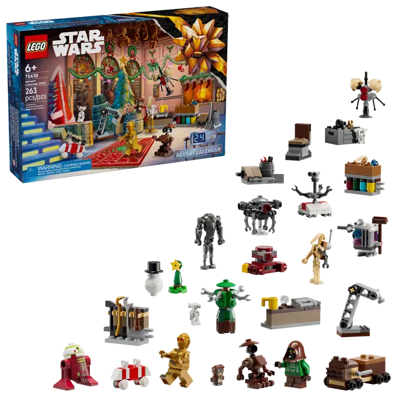 LEGO Star Wars™ Kalendarz adwentowy na 2025 rok - Zabawki