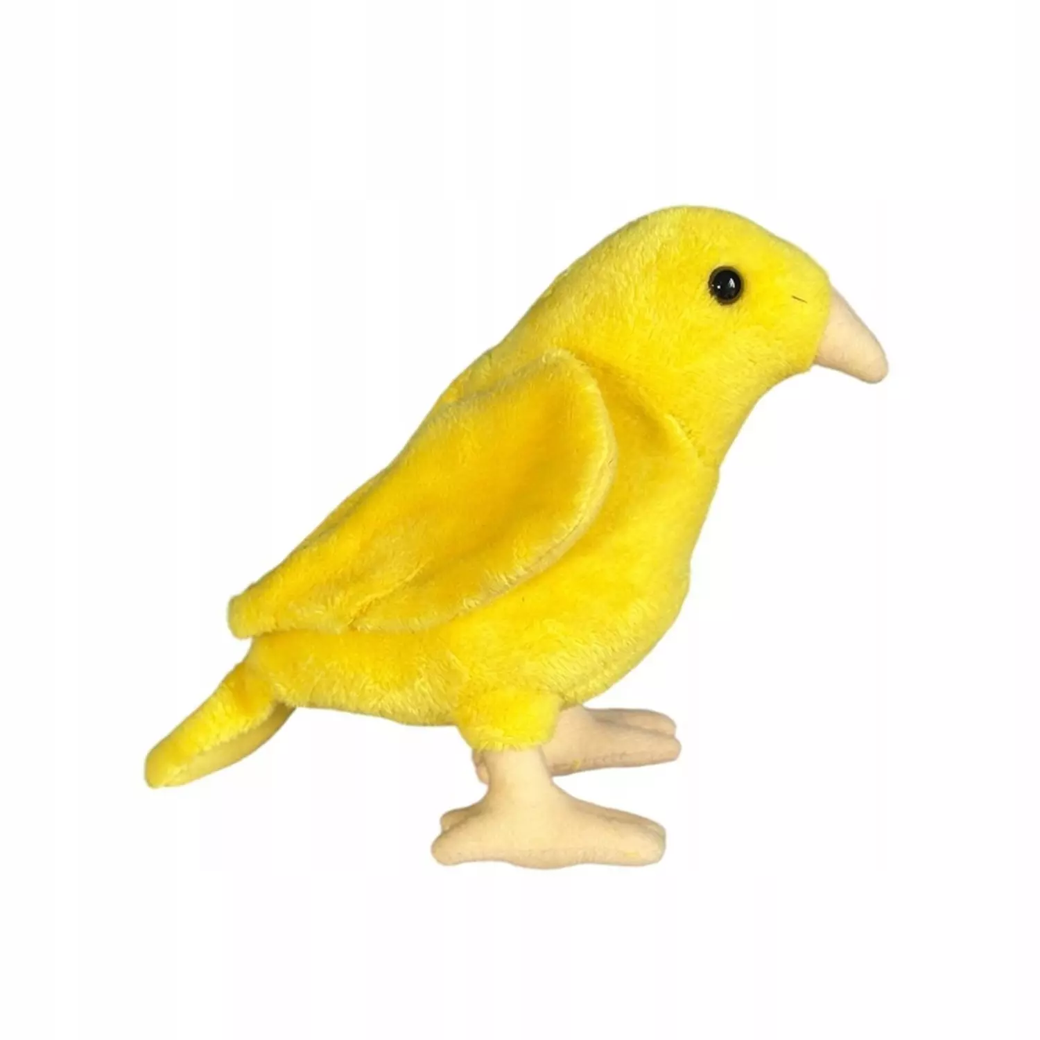 Pluszowy Kanarek Żółty Maskotka Ptak ZOO Pluszak Ptaszek