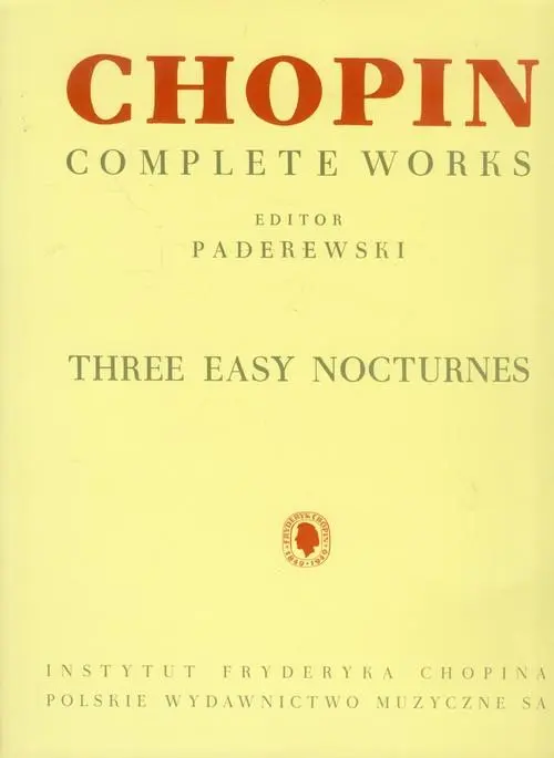 Chopin -Trzy łatwe nokturny - Książki