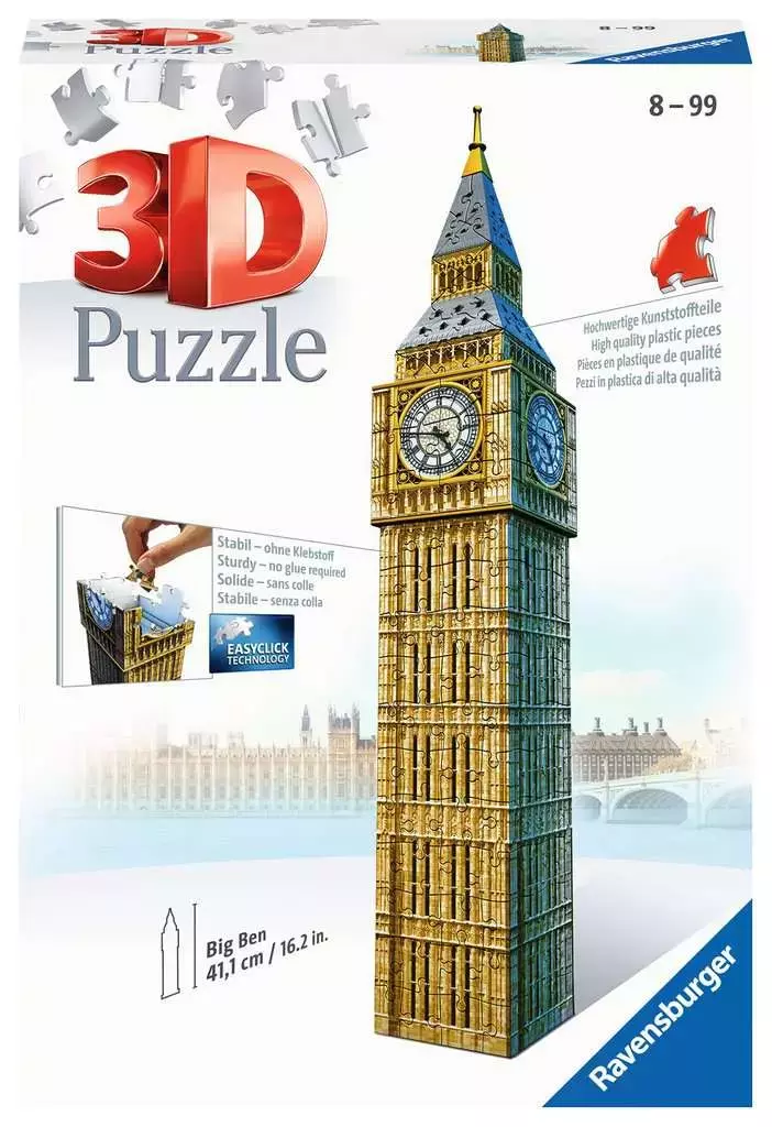 Puzzle 3D 224 elementy. Big Ben