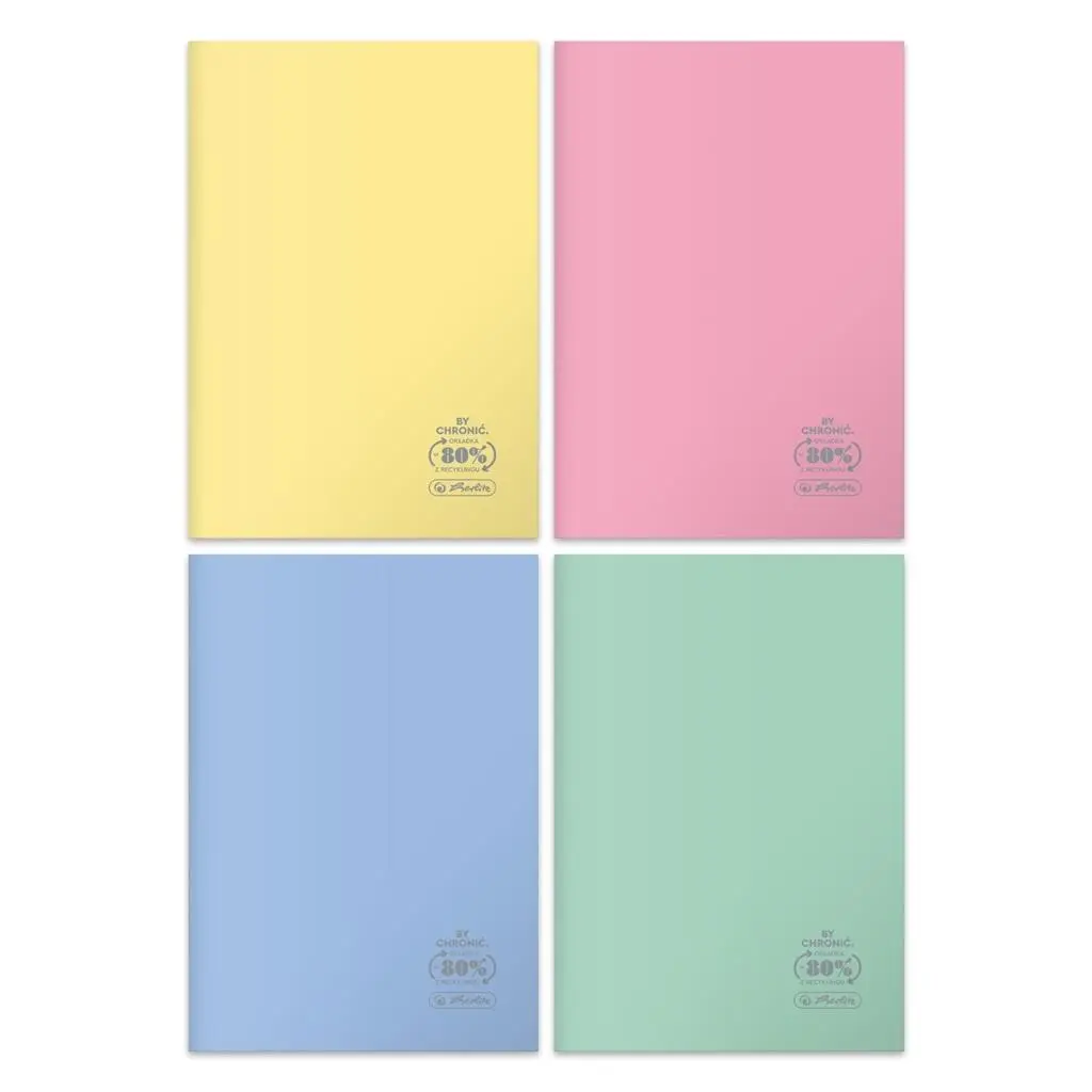 Zeszyt A4/60K kratka Eco PP Pastel Colors (5szt) - Papiernicze i szkolne