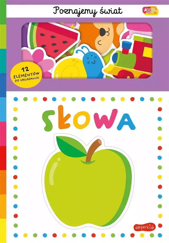 Akademia Mądrego Dziecka. Poznajemy świat. Słowa - Książki