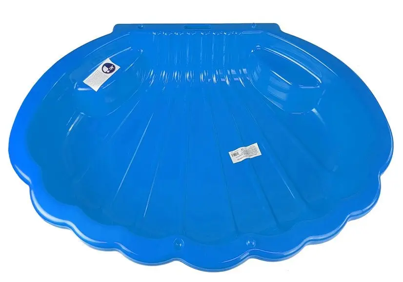 Piaskownica Basen Dla Dzieci 2w1 Muszelka Niebieska 110cm 2075 - Zabawki