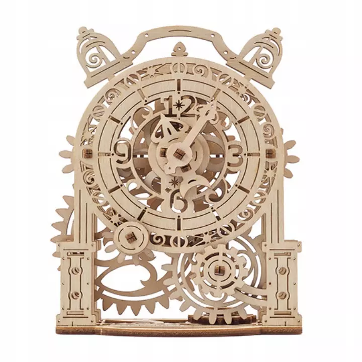 Puzzle 3D Ugears Vintage budzik 43 el. - Puzzle