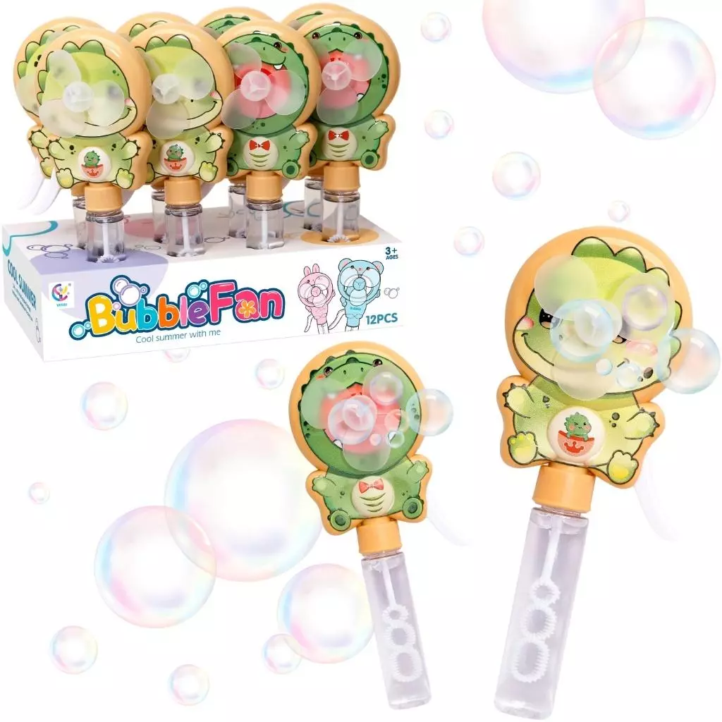 Bańki mydlane wiatraczek dinozaur 36ml - Zabawki