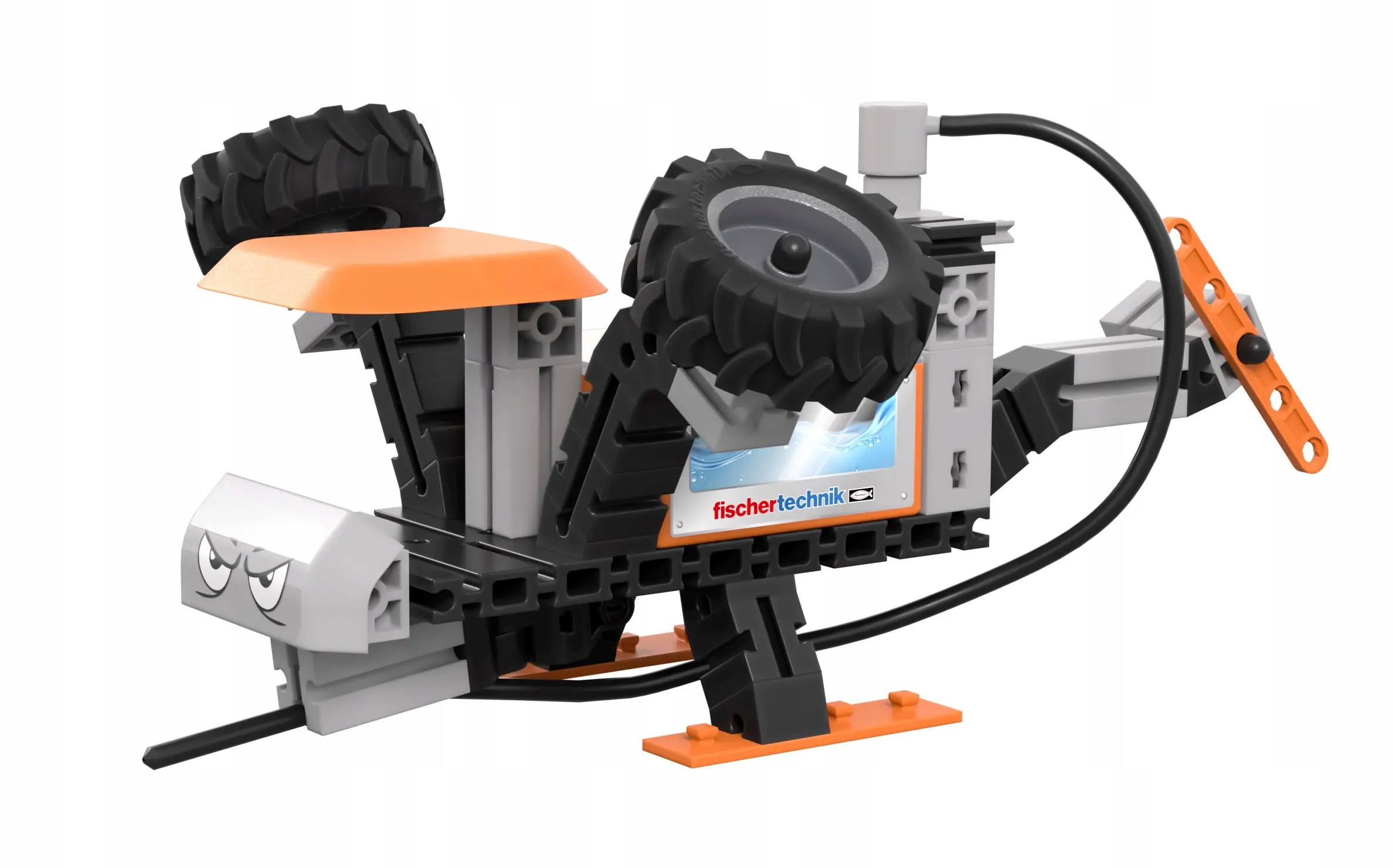 Klocki konstrukcyjne dla dzieci Junior Pro fischertechnik zbuduj 7 pojazdów - Zabawki