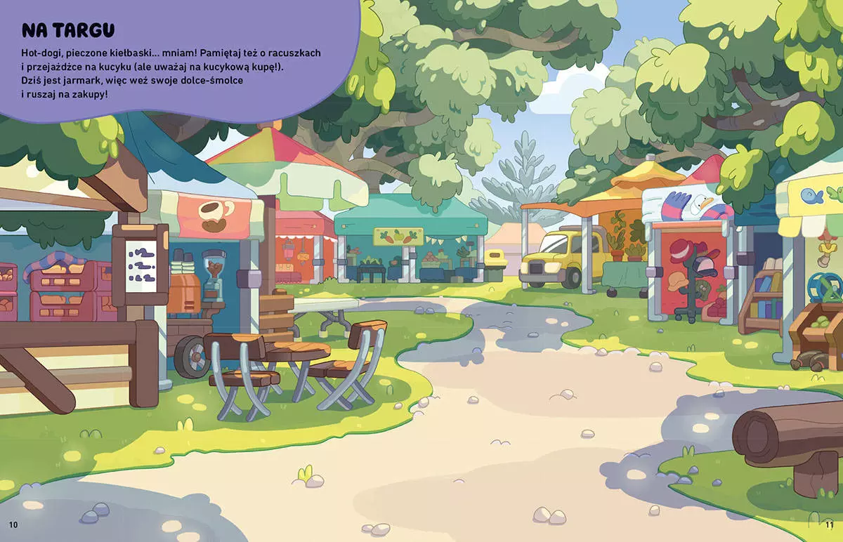 Bluey. Naklejamy! Książka do wyklejania - Książki