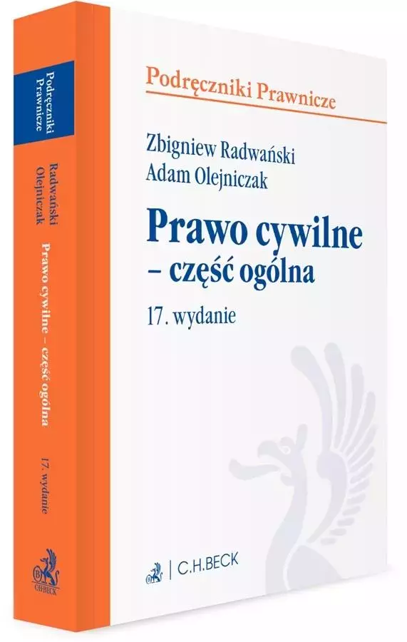 Prawo cywilne - część ogólna z testami online w.17 - Książki