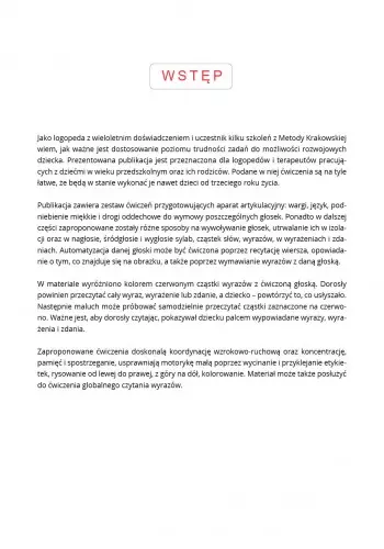 Ćwiczenia wprowadzające i utrwalające głoski Ś, Ź, Ć, DŹ - Książki