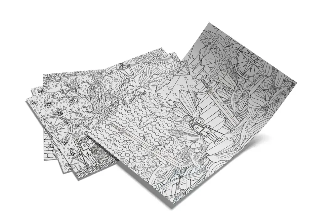 Podróż na wyspę szczęścia (ilustrowane krawędzie biało-czarne) - Książki