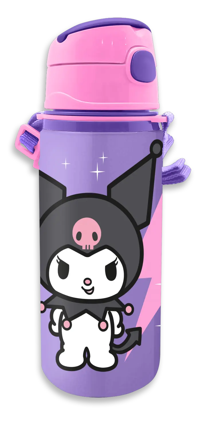 Bidon aluminiowy 600 ml Kuromi KU00031 - Papiernicze i szkolne