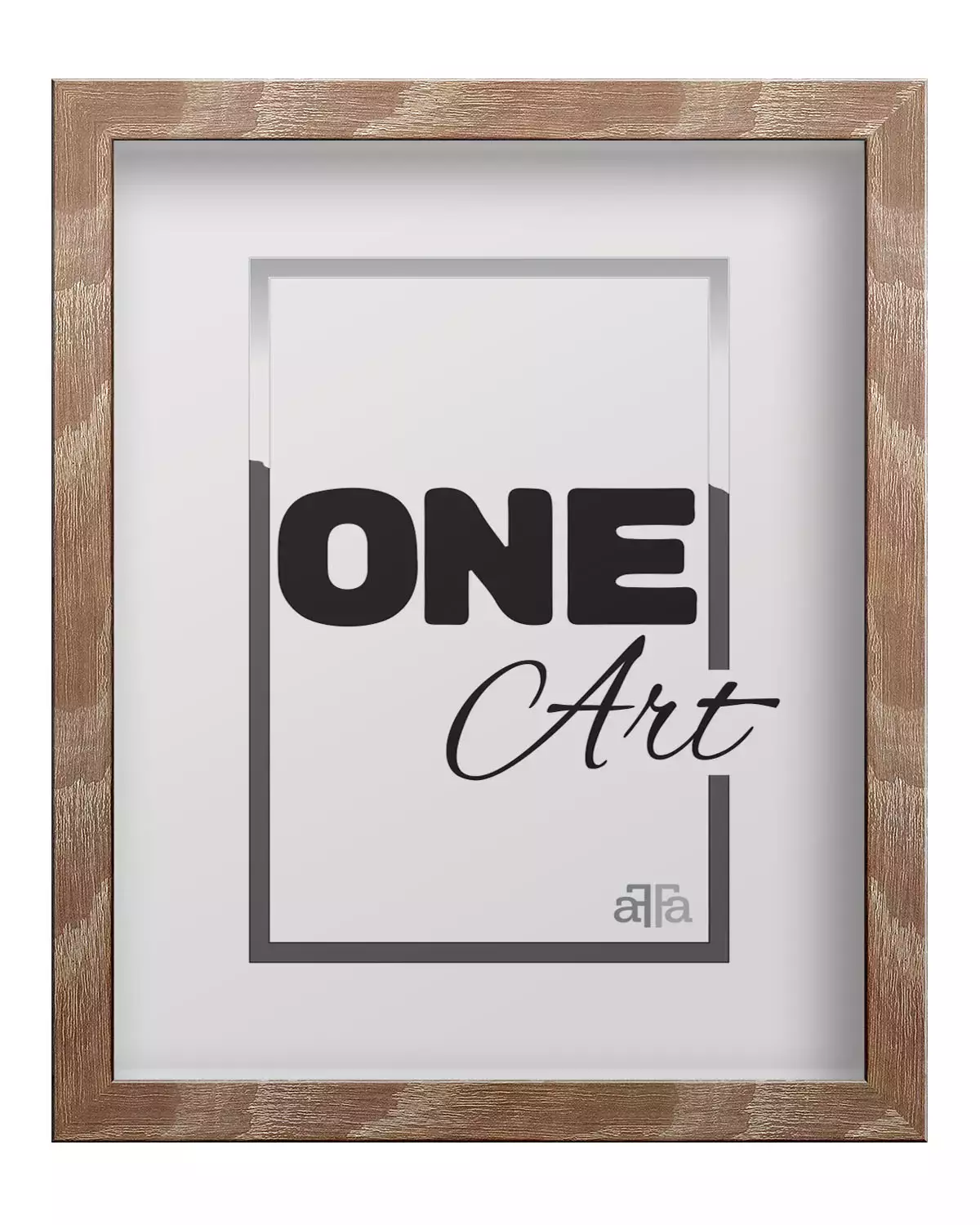 Ramka Hekla 29.7x42 cm, sonoma jasna - Papiernicze i szkolne